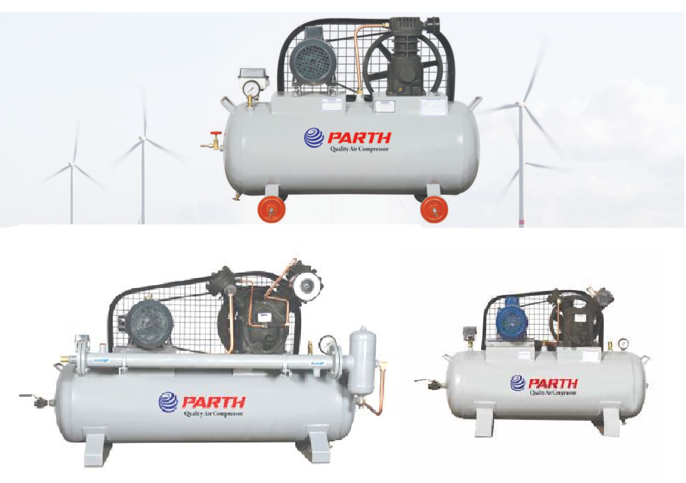 Single and Two Stage Air Compressor
